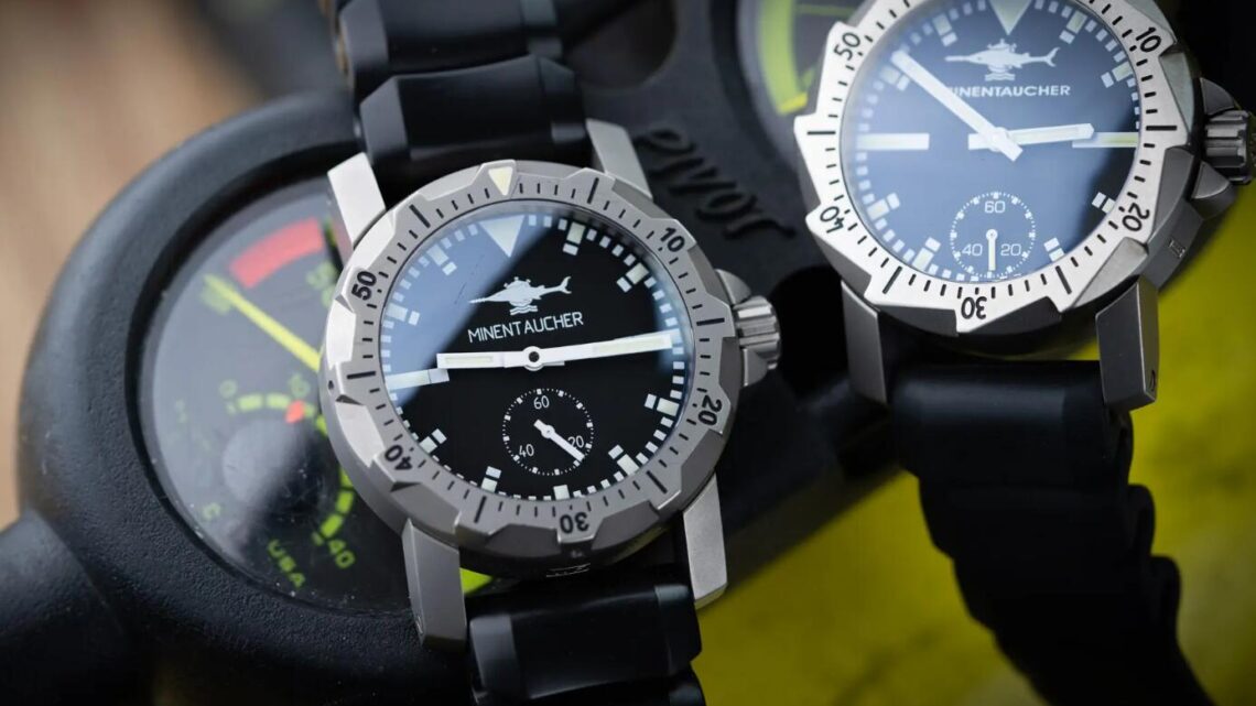 Fake IWC Ocean 2000 AMAG successor: STANAG-compliant mine diver watch from Poseidon and Fricker