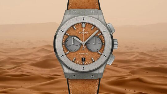 REVIEW OF FAKE HUBLOT’S CLASSIC FUSION CHRONOGRAPH CONCRETE SAND